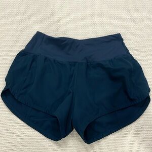 Medium Blue Running Shorts